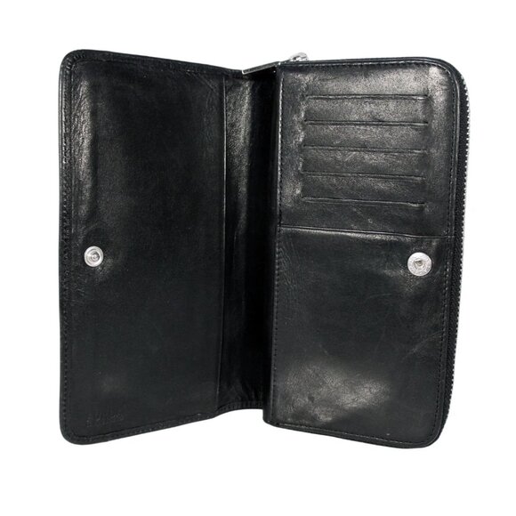 FURLA Vintage Lamb Leather Zip Around Continental Wallet - Picture 6 of 11